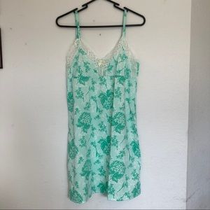 Talulah Colombia PJs Nightgown Mint Green Size XL
